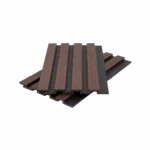 Стеновая панель брусковая двухцветная (13*177/168*3600 мм) 3D, CO-EXTRUSION, PG, коллекция NUSADUA, ДПК, толщина ПВХ - 0,7 мм, цвет: chocolate